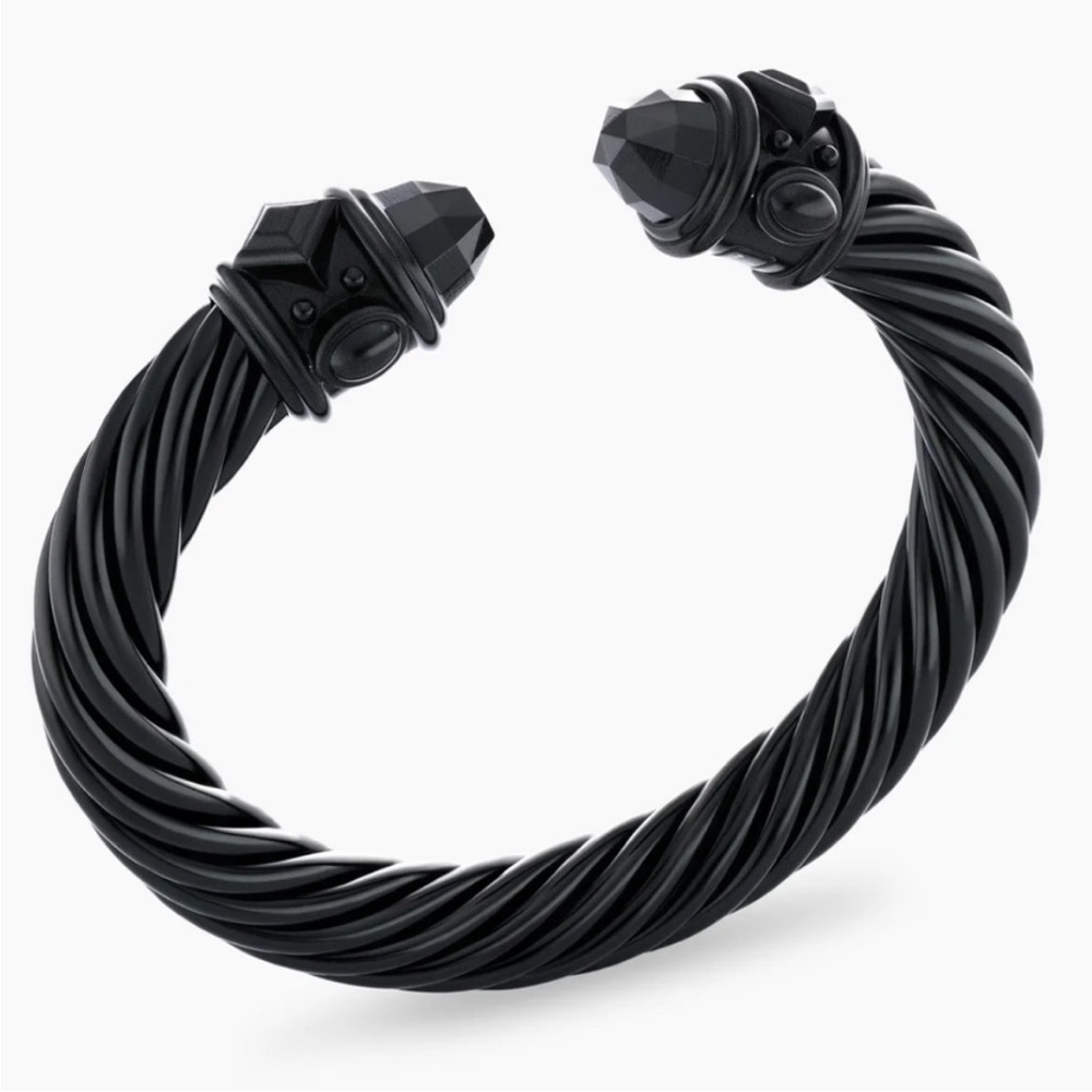 David Yurman Black Aluminium 10MM Renaissance Bracelet w/ Box no offers